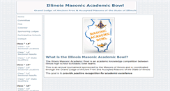 Desktop Screenshot of masonicbowl.org